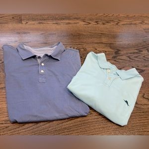 Lot of 2 Tommy Bahama Golf shirts.   EUC